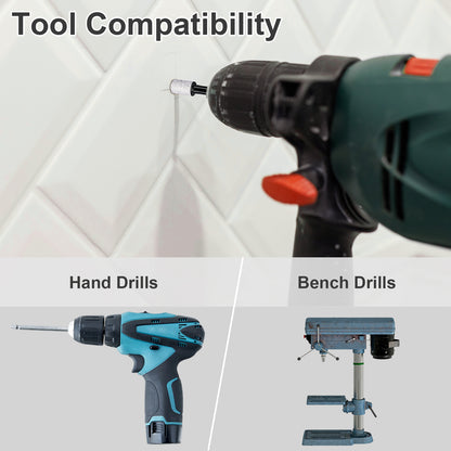 4-Piece Diamond Core Drill Bit Set & Singles (1/4" to 1/2") | All-Grit for Tile, Stone, Glass