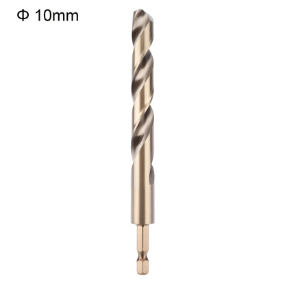 Drill bit with a diameter of 10mm on a white background