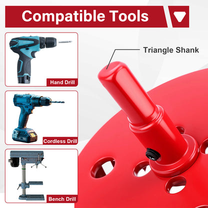 M42 Bi-Metal Hole Saw, Tri-Shank, Compatible with Hand, Cordless & Bench Drills