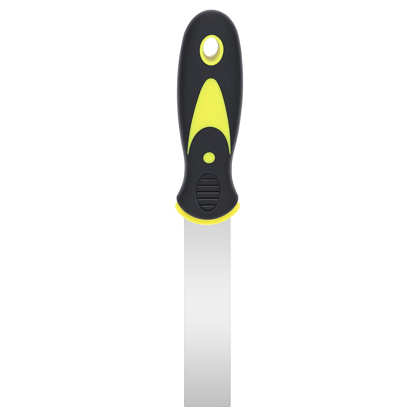 Putty knife 1 inch flexible stainless steel scraper for filling, spackling, paint repair and caulk removal by Hardy Supply