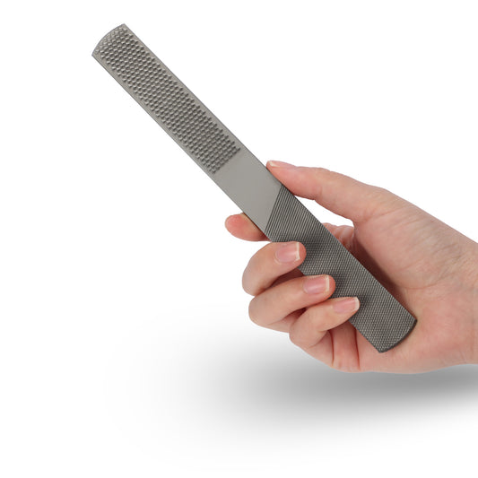 Wood Rasp 4-in-1 Hand File – Flat, Half-Round, Round & Needle, High Carbon Steel