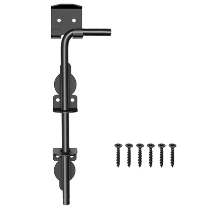 Black Iron Floor Bolt, 30 cm