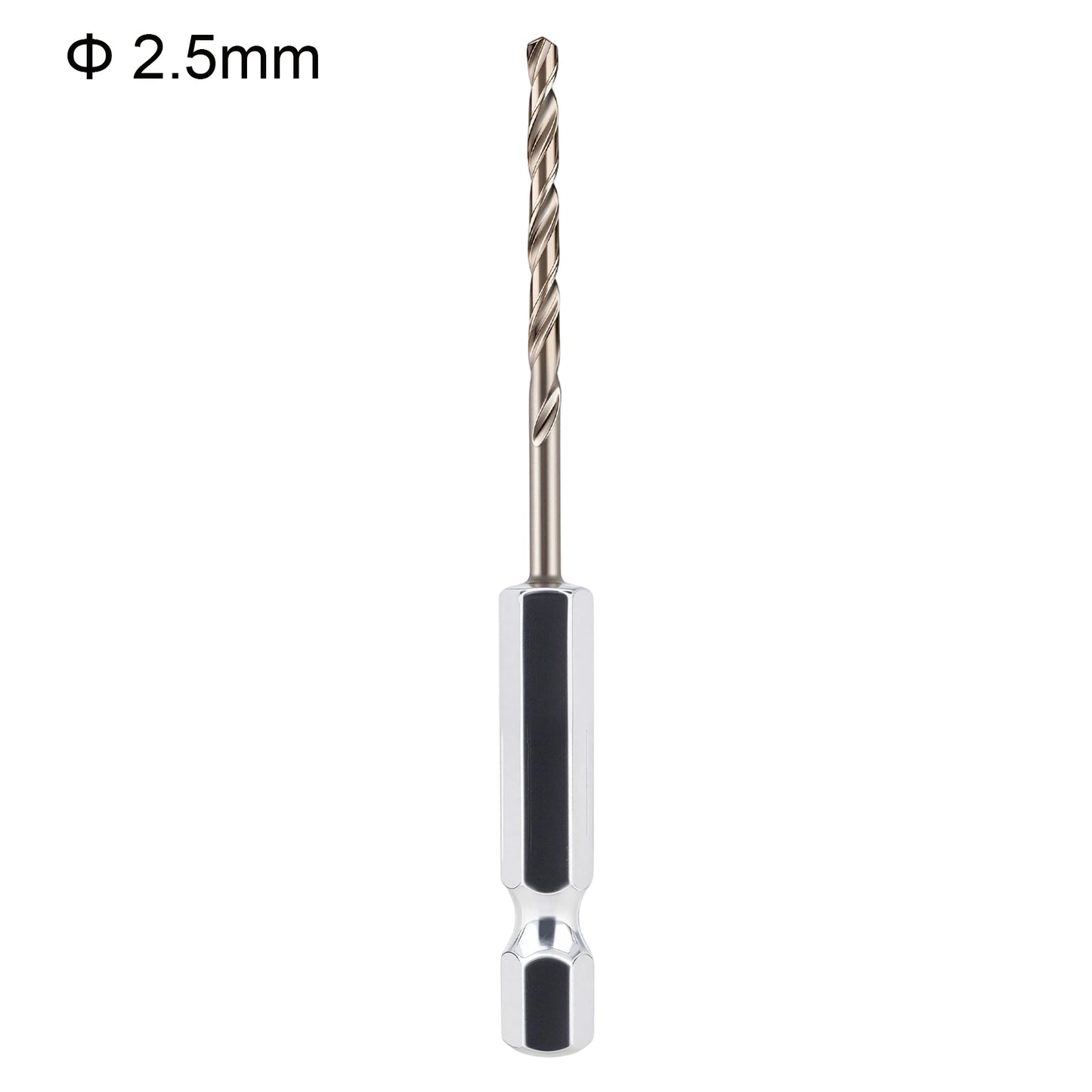Triangular tungsten carbide drill bit for glass tile plastic wood and concrete, multi material drilling bit with precision tip and durable design