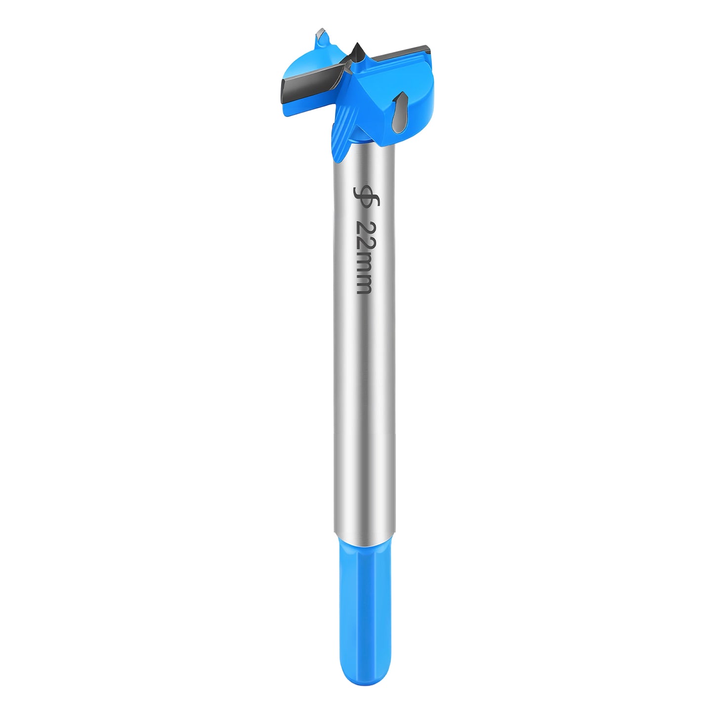 22mm Tungsten Steel Extended Forstner Forstner Bit, 3-Tooth, Woodworking Hole Cutter