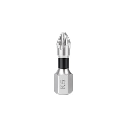 Impact PH2 Screwdriver Bits, K5 Alloy Steel, High Torque Magnetic Cross Head, Anti-Slip Hex Shank, 9-Piece Set with Extension