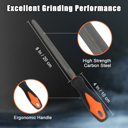 Diamond stone with ergonomic handle and high strength carbon steel, labeled 'Excellent Grinding Performance'.