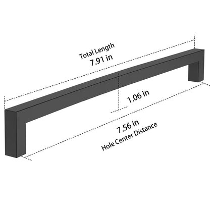 Durable Stainless Steel Cabinet Pulls, Drawer Handles for Kitchen Cabinets, Closet, Wardrobe