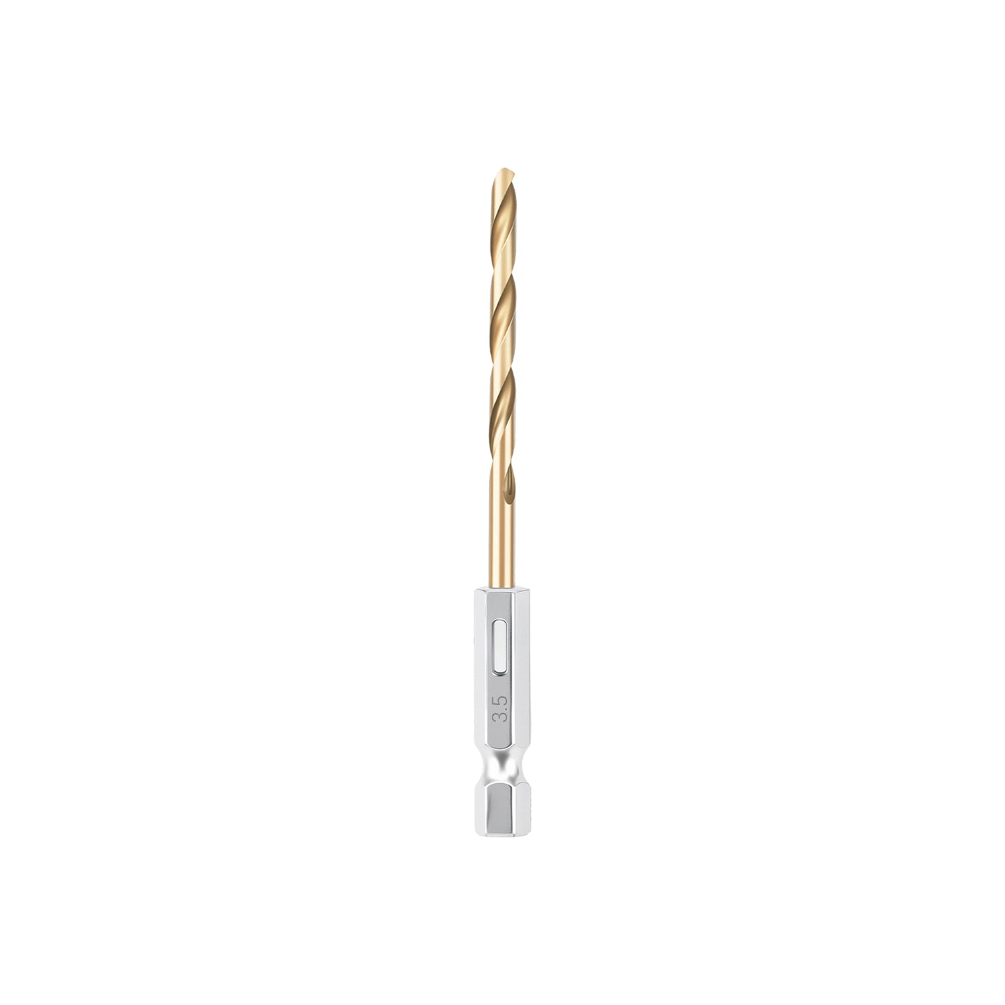 Drill bit on a white background