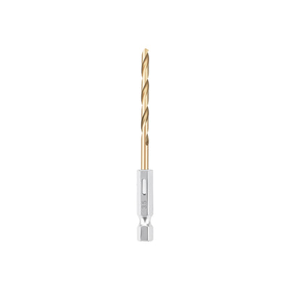 Drill bit on a white background