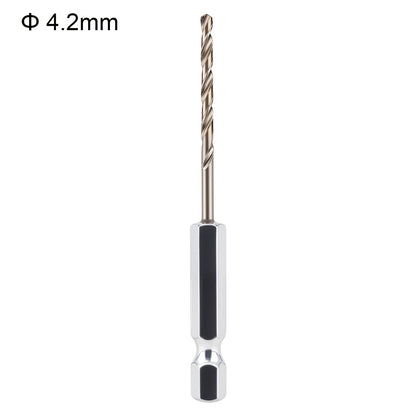 Drill bit with a diameter of 4.2mm on a white background