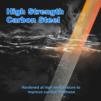 6-Piece Needle File Set, Alloy Steel Mini Files for Metal, Wood, Plastic, 6 Shapes