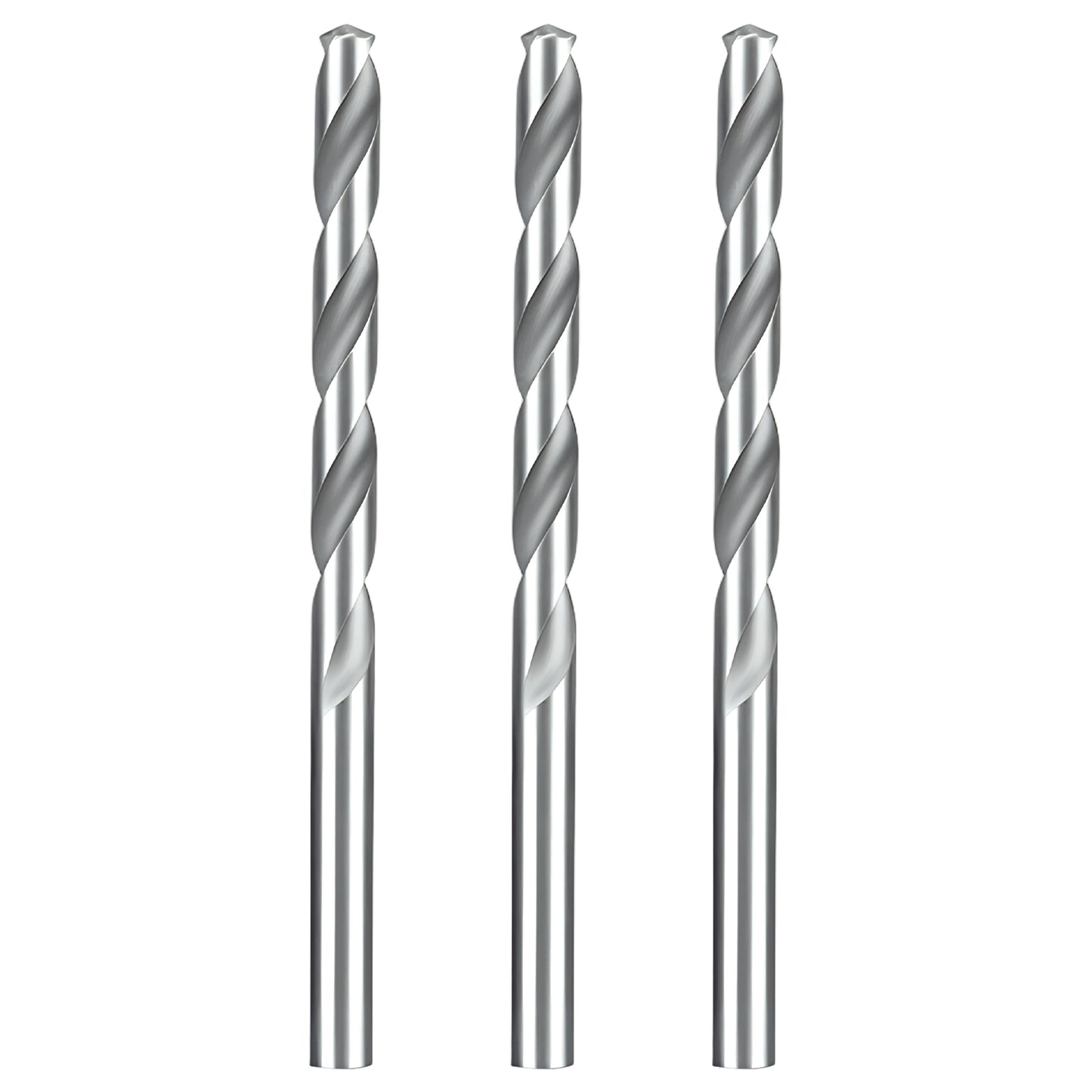 HSS self-centering drill bit replacement tips 5 mm set for precise drilling and hardware installation