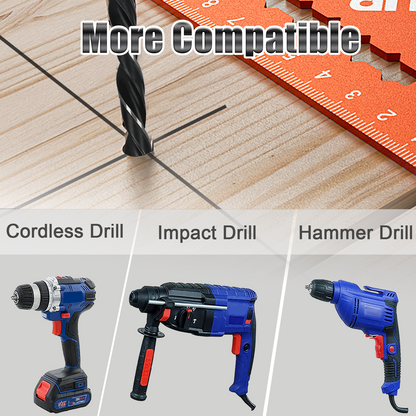 Countersink Drill Bit Set, 8PCS Adjustable HSS Titanium Coated Woodworking DIY Tools