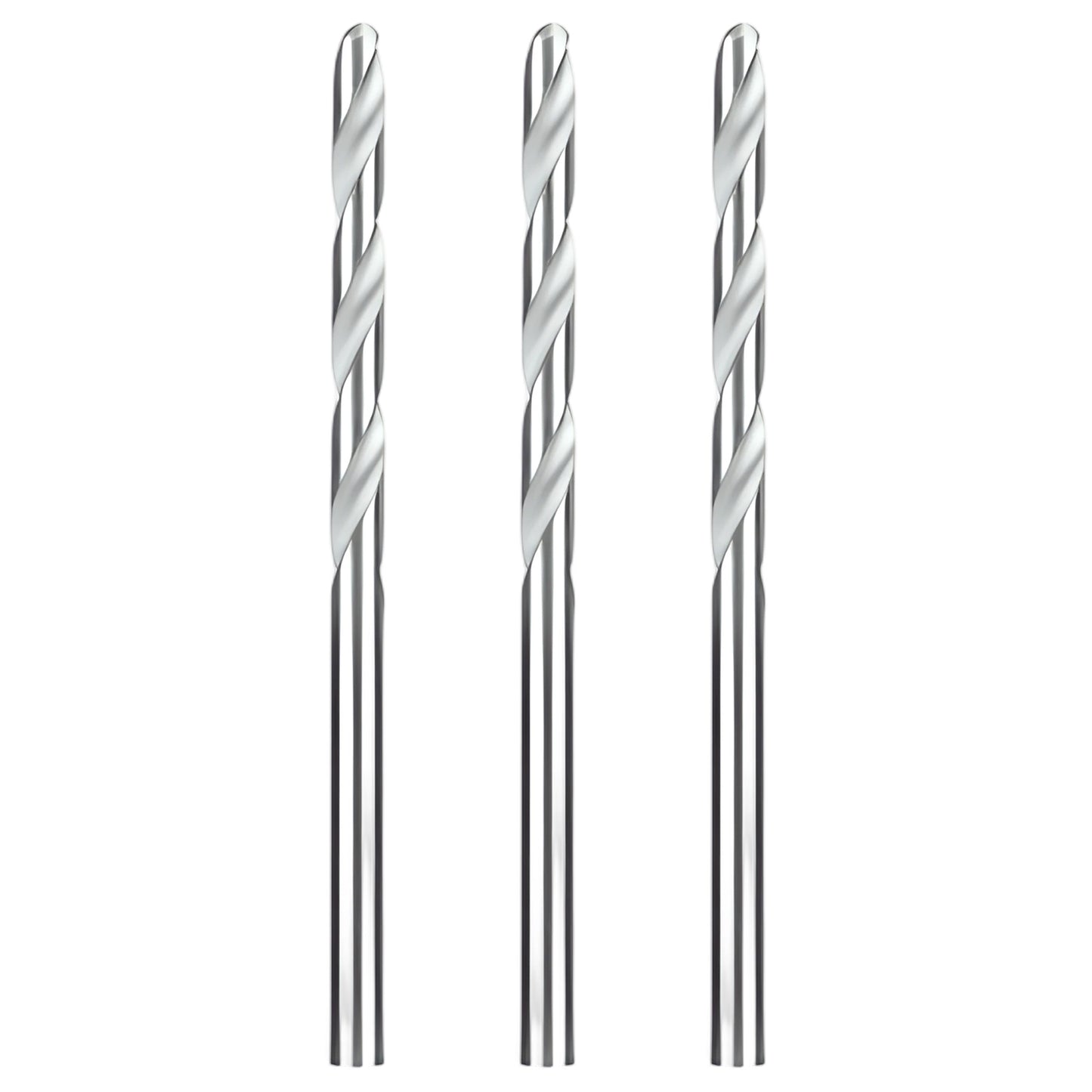 HSS self-centering drill bit replacement tips 7/64 inch set for accurate drilling in wood plastic and soft metal