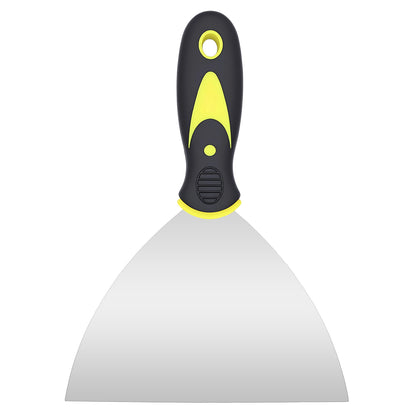 Putty knife 6 inch flexible stainless steel scraper for wide surface filling spackling paint repair caulk removal Hardy Supply tool