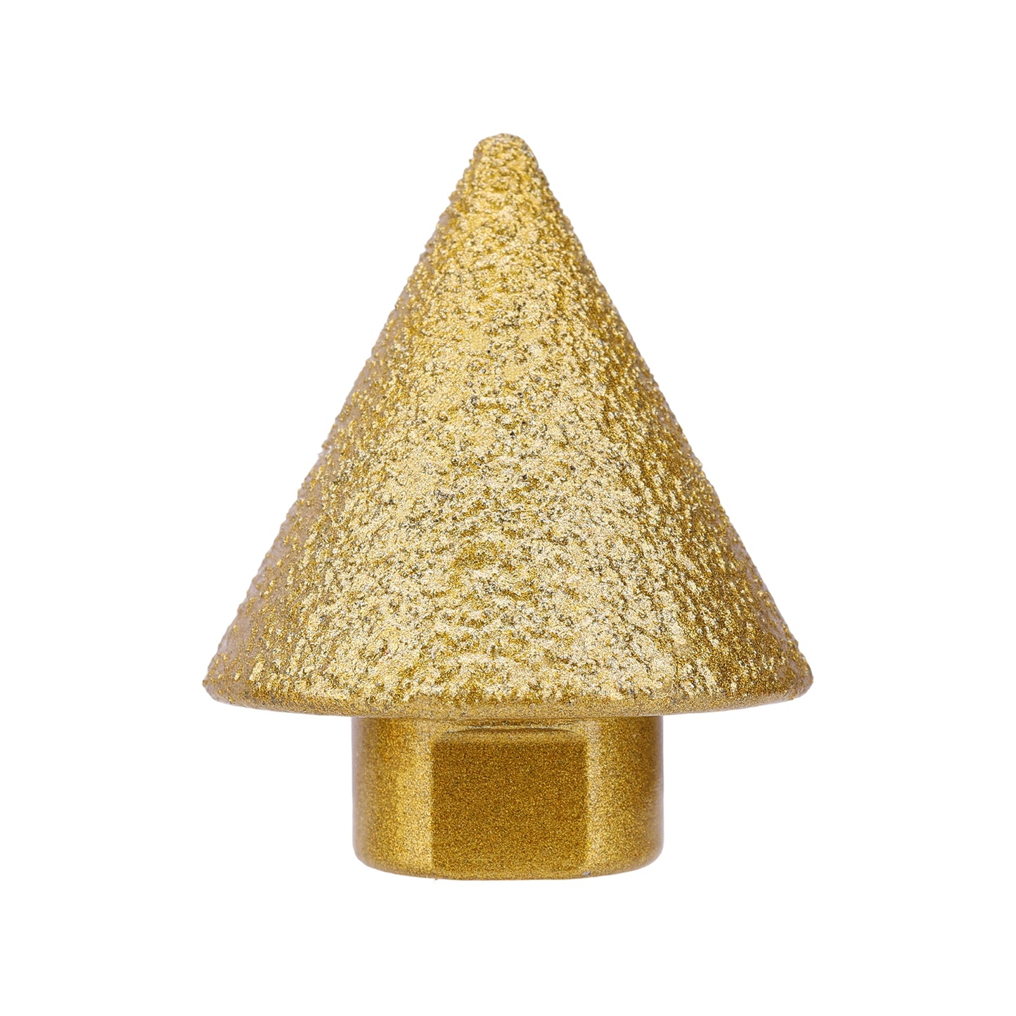 38mm M10 Diamond Chamfer Bit, Pointed Tip, for Tile, Marble, Granite, 45 Grit Diamond