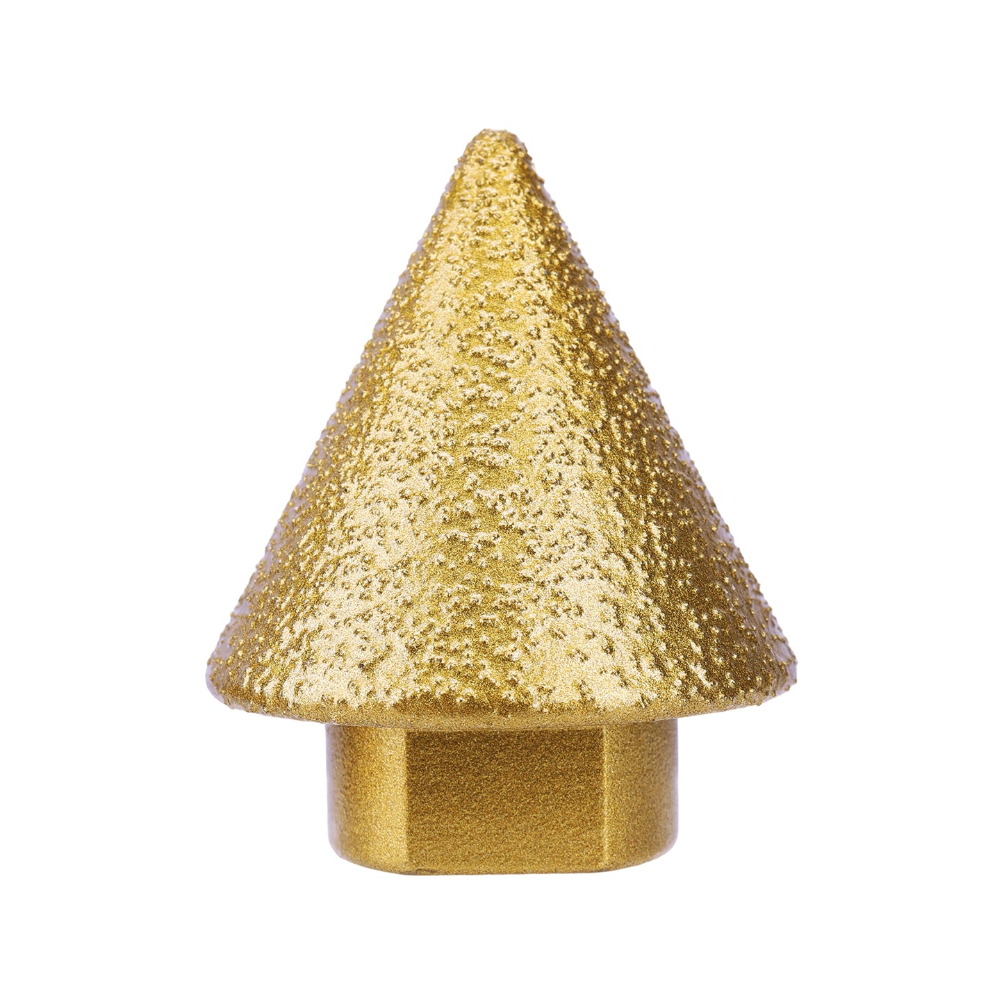 38mm M14 Diamond Chamfer Tool, Pointed Tip, for Tile, Marble, Granite, 45 Grit