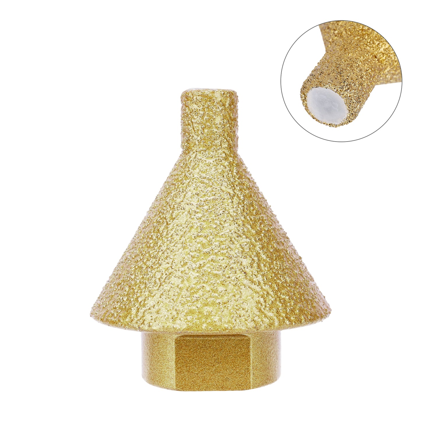 38mm M14 Diamond Chamfer Tool for Tile, Marble, Granite, with Built-in Cooling Wax